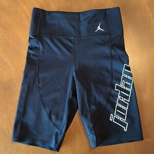 Jordan brand women’s bike shorts, black size Small.